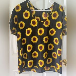 Fun & Flirt Sunflower top